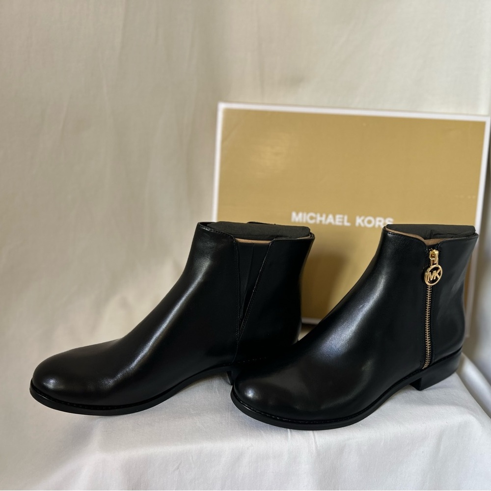 Michael Kors Lainey Flat Bootie - Black